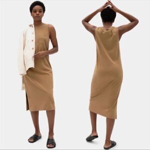 NWT Everlane The Long Weekend Black Tank Dress
Size XS